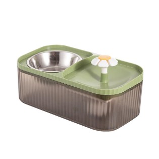 Ultra-quiet filter design pet two-in-one feeder
