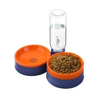 Durable automatic water supply pet 2-in-1 feeder
