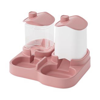 Environmentally friendly large capacity pet two-in-one feeder