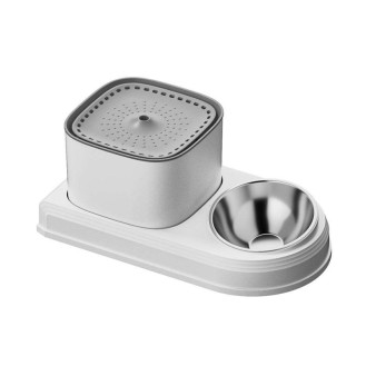 Circulation filter silent water pump pet 2-in-1 feeder