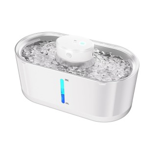 Double outlet 3L circulating filter water feeder