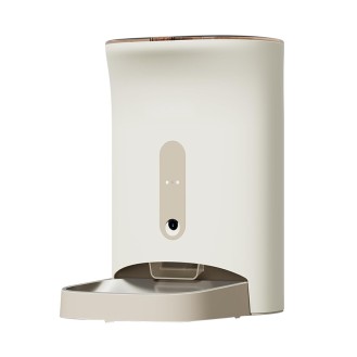 Smart 4.5L automatic pet feeder with camera
