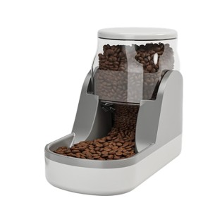 Non-slip large capacity automatic gravity pet feeder