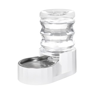 Stainless steel bowl gravity sensor water feeder
