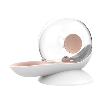 Snail shape durable gravity sensor water feeder