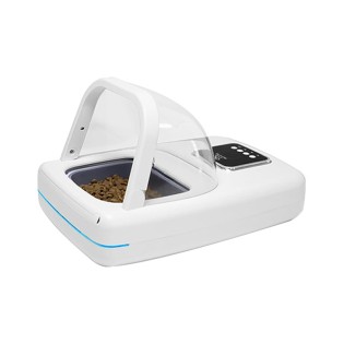 Collar sensor white pet sensor feeder