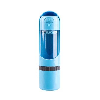 Outdoor 2 in 1 pet portable water bottle