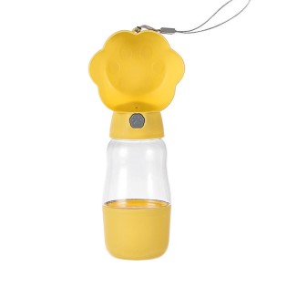 Simple paw design pet portable water bottle