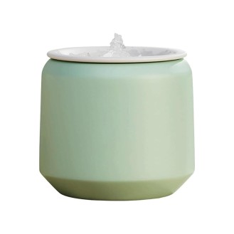 Constant temperature heating ceramic silent water feeder