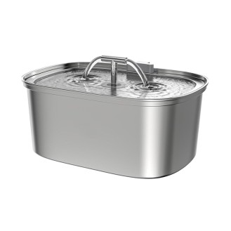 Quadruple filter stainless steel silent water feeder