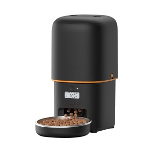 Dual power supply quantitative timing pet feeder