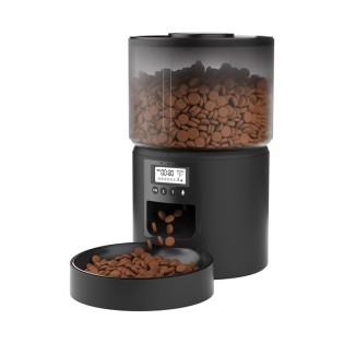 Dual power supply 3.6L quantitative timing pet feeder