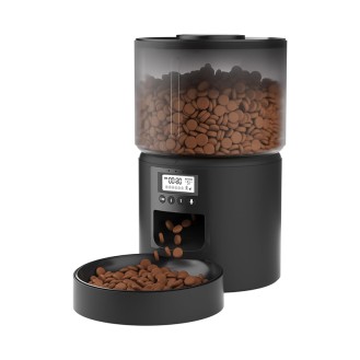 Dual power supply 3.6L quantitative timing pet feeder
