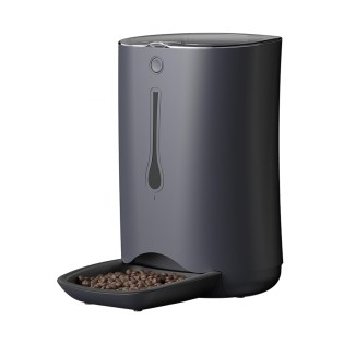 Large capacity dual power timer pet feeder