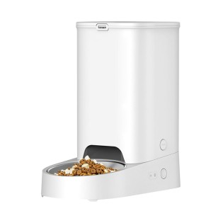 Triple fresh lock system timed pet feeder