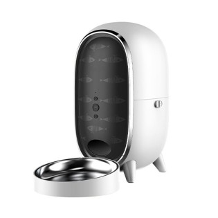 Smart APP controlled timer pet feeder