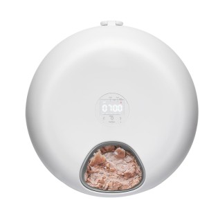 6-meal automatic pet wet food timer feeder