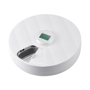 Ice pack fresh pet wet food timer feeder